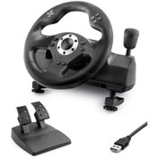 Resim Skygo Oyuncu Direksiyon Seti 270° 7In1 Ps4/Ps3/Ps2/Pc/Xbox/Nıntendo/Androıd Siyah VW9828 
