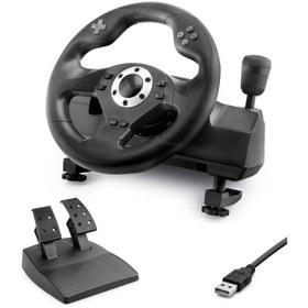 Resim Skygo Oyuncu Direksiyon Seti 270° 7In1 Ps4/Ps3/Ps2/Pc/Xbox/Nıntendo/Androıd Siyah VW9828 