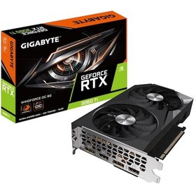 Resim Gigabyte NVIDIA GeForce RTX 3060 Ti Windforce OC GV-N306TWF2OC-8GD 8 GB GDDR6 256 Bit Ekran Kartı 