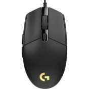 Resim Logitech 910-005796 G203 Optik Kablolu Gaming Oyuncu Mouse Makrolu Siyah Optik 