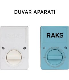 Resim Raks Pf 56 Kosta Tavan Tipi VANTİLATÖR-100W Beyaz 