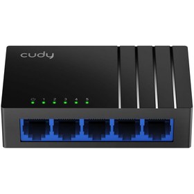 Resim cudy 5port Gs105d 10/100 Yönetilemez Switch 