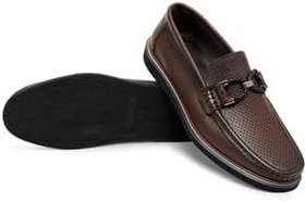 Resim Ducavelli Gela Hakiki Deri Erkek Günlük Ayakkabı Loafer Ayakkabı 