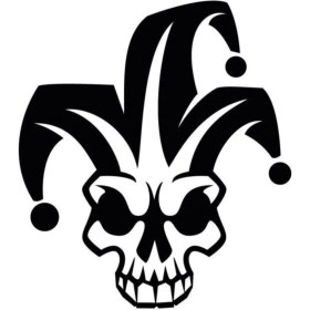 Resim Joker (Oto-Motor-Laptop-Duvar-Dekor) 10 x 11 cm 