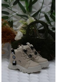 Resim Vicco 946.p24k.407 Bej Marcus Rahat Lastik Bağçık Erkek Çocuk Bot Bej 