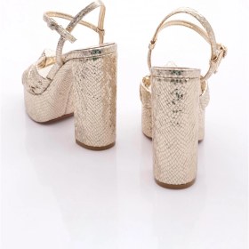 Resim DGN 44 Kadin Platform Topuklu Ayakkabi 