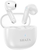 Resim Mu Art Ahşap Shaza Air7 Gürültü Azaltma Enc 4 Mikrofonlu Bluetooth 5.3 Tws Kulaklık, Beyaz 