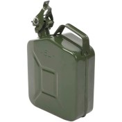 Resim Biterse Metal Benzin Yakıt Bidonu 5 Lt 