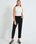 Resim Crop Pantolon Nervürlü 