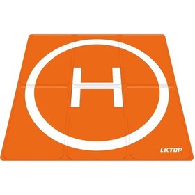 Resim Lktop 65 Cm Drone Evrensel İniş Pedi Çift Taraflı Su Geçirmez Katlanabilir Rc Uçak Fırlatma Matı Diğer 