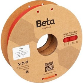 Resim Beta Pla-matte Filament Chinese Red 