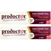 Resim Prodoctor Pratik Erken Hamilelik Testi 2'li Paket 1 Adet 