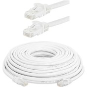 Resim Cat6 Kablo Ethernet Internet Adsl Kablosu Fabrikasyon - 20 Metre 