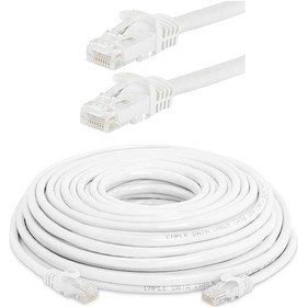 Resim Cat6 Kablo Ethernet Internet Adsl Kablosu Fabrikasyon - 20 Metre 