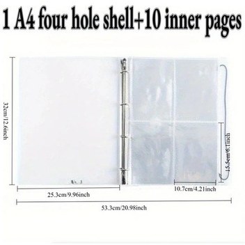 Pazly A4 Boyutlu Çok Amaçlı Pu Deri Klasör, Siyah, Hafif, Dayanıklı Piston 2 Portföyü Piston 2