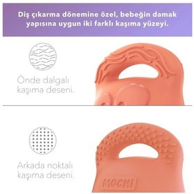 Resim Mochi 2 İn1 Diş Kaşıyıcı Somon Somon 