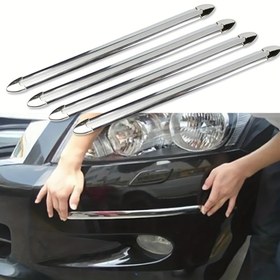 Resim 4 adet Araba SUV Kenar Anti-Çarpışma Şeridi: Tamponunuzu Çiziklerden ve Çarpışmalardan Koruyun! 