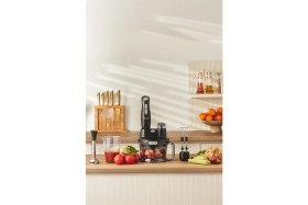 Resim Allians Çok Fonksiyonlu Mutfak Robotu Siyah Gri, Pratik ve Hızlı Hazırlık 