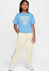 Resim Nike G NSW TEE GRAPHIC STAR Mavi Kız Çocuk Kısa Kol T-Shirt 
