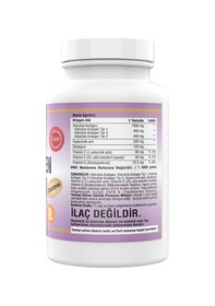 Resim Vitamin D3 K2 2o Ml Kollajen Collagen Tip 1-2-3 Hyaluronic Acid Glutatyon 180 Tablet 