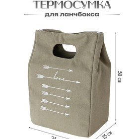 Resim By Ksyu Lav Termal Öğle Yemeği Çantası 295890020 Khaki 