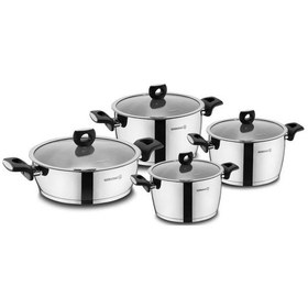 Resim Korkmaz A2988 Nora 8 Parça Tencere Seti 