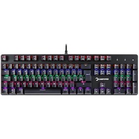 Resim Gamepower Ogre Rainbow 60M Gamepower Red Switch Türkçe Q USB Mekanik Gaming Klavye - 3 Yıl Garantili 