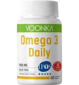 Resim Voonka Omega 3 Daily 1000mg 60 Yumuşak Kapsül 