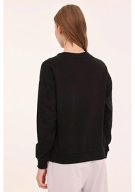 Resim Kinetix Wb C Neck 16sn82 4pr Siyah Kadın Sweatshirt 101783956 Siyah 