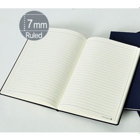 Resim Morning Glory 7000 Çizgili Not Defteri 21,9x15,3 Cm Siyah 57916-88735 