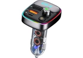 Resim Almanara Project Bluetooth Fm Transmitter Araç Içi Hızlı Şarjlı 