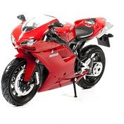 Resim Nessiworld 1:12 Ducati 1198 Model Motorsiklet 