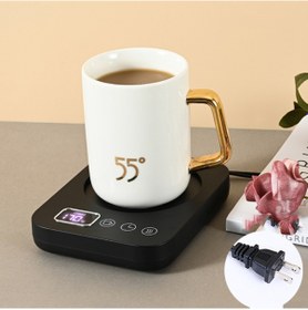 Resim DS1209 Kahve Isıtma Matı Sıcak Altlık Ofis Yalıtım Ped 