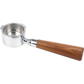 Resim 51 mm Kahve Dipsiz Portafilter Filtre Sepeti ve Delonghi 
