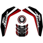 Resim Gp Kompozit Honda Africa Twin 2016-2019 Uyumlu Tank Pad Seti Kırm (522066455) 