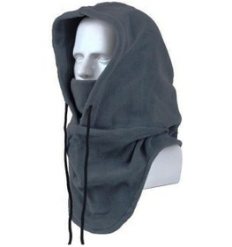 Resim Rüzgar Geçirmez Tam Yüz Kapatma Maske & Balaklava Gri 