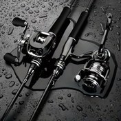 Resim 2 adet Karbon Fiber Lure Balıkçılık Çubuğu Seti ile 13 Aksesuar - Orta Hızlı Eylem, Sağ El, Siyah, Takılabilir Tasarım, Balıkçılık Tutkunları İçin İdeal, Şükran Günü, Noel, Babalar Günü Hediyeleri İçin Mükemmel, Balıkçılık Ekipmanları | Modern Balıkçılık Çubuğu | Dayanıklı Balıkçılık Çubuğu, Balıkçılık Çubukları, Profesyonel Balıkçılık Çubuğu, Nehir İçin Balıkçılık Çubuğu, Balıkçılık Ekipmanları, Balıkçılık Çubuğu Tam Set, Döner Çubuk, Orijinal Balıkçılık Çubuğu 