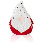 Resim Yılbaşı Servis Tabağı 26x18 Cm The Mia