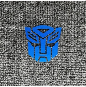 Resim Autobotlar Mavi-24x24 Cm-araba Çıkartmaları Transformers Autobots Decepticon'lar Yansıtıcı Dekorasyon Yakıt Deposu Kapa 