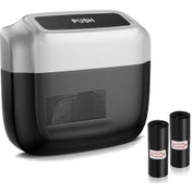 Resim Dashanshop Universal Araç Çöp Kutusu Saklama Kutusu 2 Rulo Çöp Poşetli Gümüş Renk 