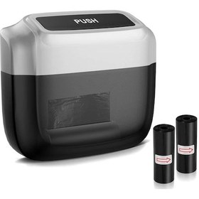 Resim Dashanshop Universal Araç Çöp Kutusu Saklama Kutusu 2 Rulo Çöp Poşetli Gümüş Renk 