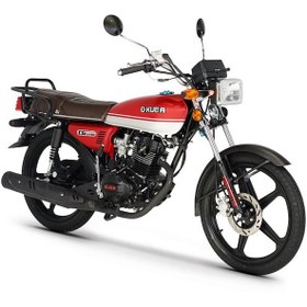 Resim Kuba Cg50 Pro Çelik Jant Motosiklet Kırmızı 