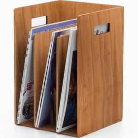 Resim Woodsaka Reka Kitaplık ve Dergilik - Kiraz 