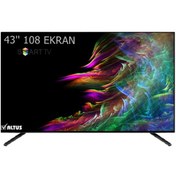 Resim Altus AL43 B 850 5B 4K Ultra HD 43" 109 Ekran Uydu Alıcılı Smart LED TV 