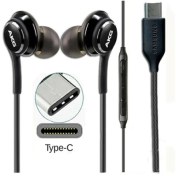 Resim Sesatech Samsung Gri Kulaklık Typec Kulak Içi Kulaklıklar Mikrofon ile Kablolu Galaxy S22 S21 S20 Not 20 