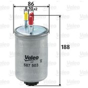 Resim VALEO 587503 Yakit Filtresi (Mazot) ( Ford : Transit Connect 1.8 Tddi / Tdci ) 2T149155BE (WA972784) 