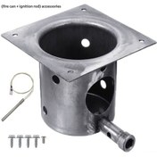 Resim Springsun Pitboss Işık Çubuğu Ve Demir Tüplü Kömür Fincanı - Barbekü Izgaralar İçin Değişim Aksesuarı, Kaliteli Isı Dağılımı 