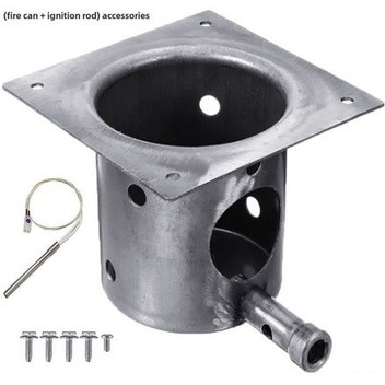 Springsun Pitboss Işık Çubuğu Ve Demir Tüplü Kömür Fincanı - Barbekü Izgaralar İçin Değişim Aksesuarı, Kaliteli Isı Dağılımı