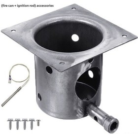 Resim Springsun Pitboss Işık Çubuğu Ve Demir Tüplü Kömür Fincanı - Barbekü Izgaralar İçin Değişim Aksesuarı, Kaliteli Isı Dağılımı 