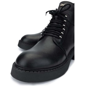 Resim Tamer Tanca Kadın Hakiki Deri Siyah Deri Casual Bot 1066 03 Bn Bot Sk24-25 Sıyah Dr Siyah 